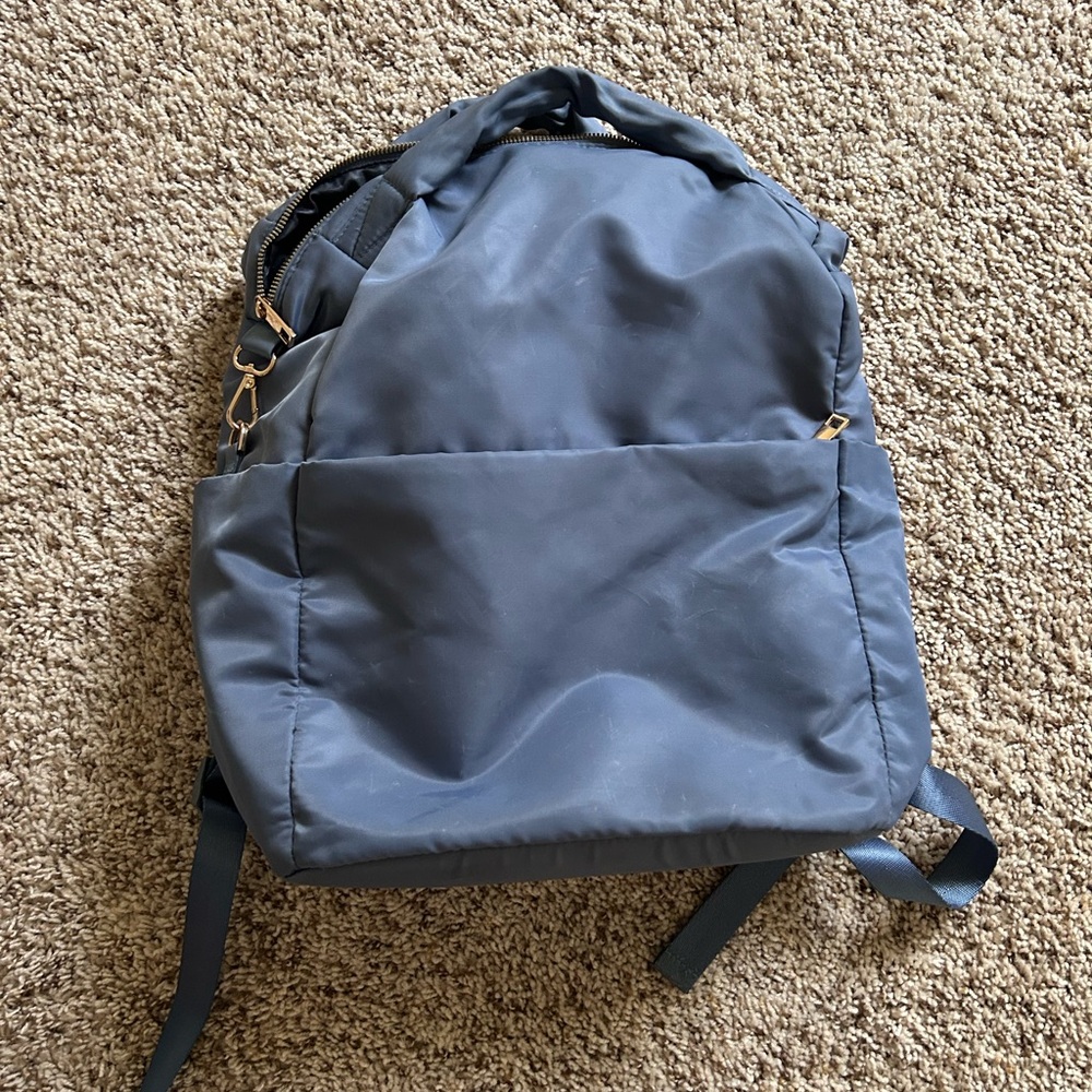 Dusty Blue Athleisure Backpack